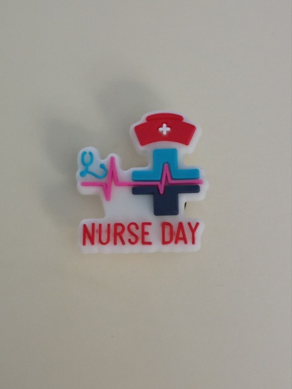 10 for $10 Jibbitz Croc Charm - Medical Nurse Day, Stethoscope Cap & Heart Line